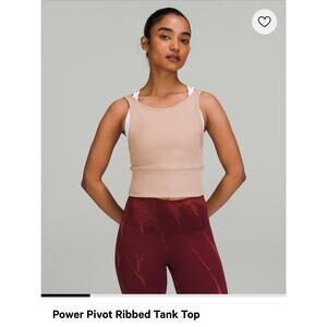 power pivot lululemon tank